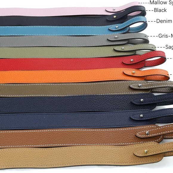 Women’s Etoupe Leather Picotin 18-22 Lock Bag Crossbody Strap with 67cm Length - Picture 6 of 8